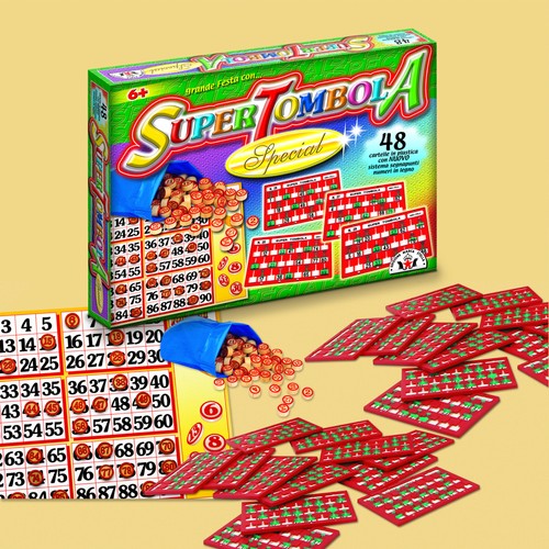 Tombola super cartelle - tombola,