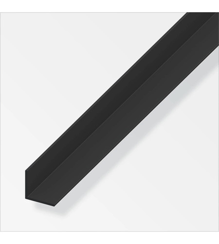 Angolare pvc nero 10x10x1 1 - angolare,
