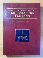 Storia generale della letteratura italiana il medioevo le origini e il Duecento
