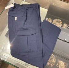 GAZZARRINI Blue Cargo Pants