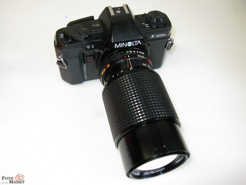 Set minolta 300s slr - set:, x-300s