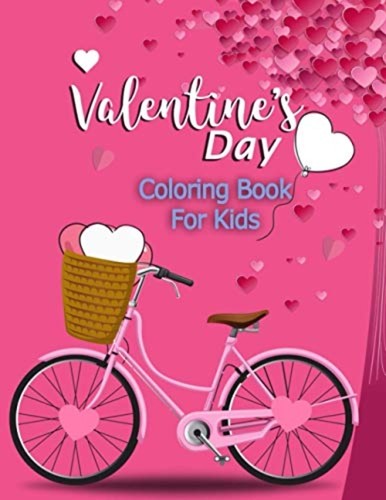 Valentine day coloring - day, book