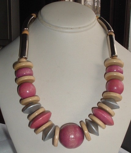 Collana boho vintage con - collana,