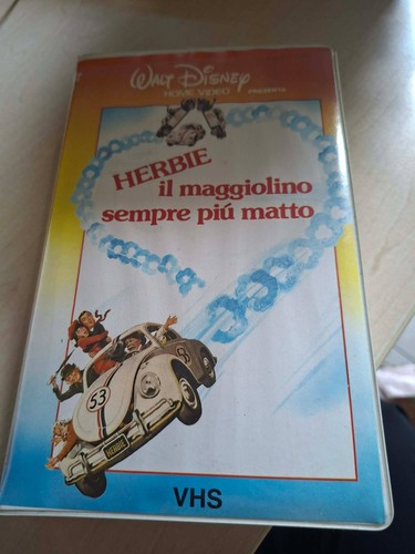 Vhs herbie maggiolino - il,
