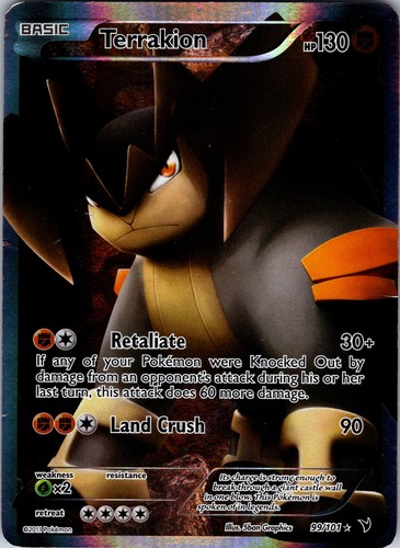 Terrakion 101 carta - terrakion,