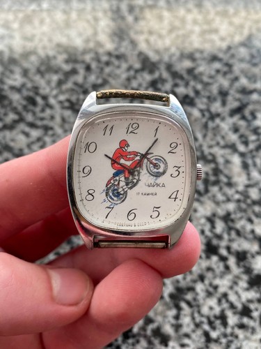 Orologio motociclista chaika - motociclista,
