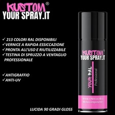 Vernice Spray RAL 9005 Lucido