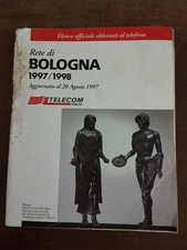 RETE DI BOLOGNA 1997/1998 TELECOM ITALIA ELENCO UFFICIALE ABBONATI AL TELEFONO