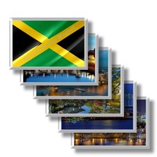 JM - Giamaica - frigo da calamite frigorifero souvenir magneti