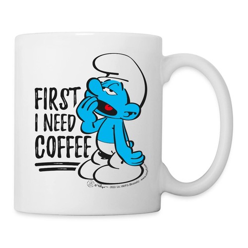 Puffi pigri puffo tazza - puffi,