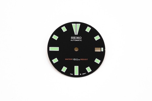 Black dial for seiko 7002 - black,