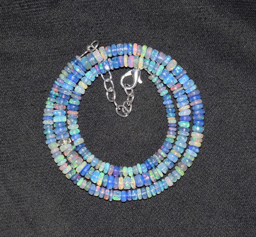 Collana perle opale - perle, 16''