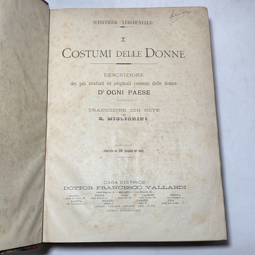 Libro vecchio costumi - libro,