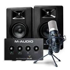 M-Audio M-Track Duo + BX3 +