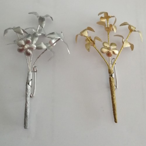 Spilla matrimonio argento