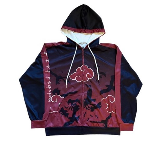 Naruto hoodie full - full, zip