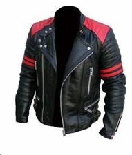 Mens leather Jacket Soft