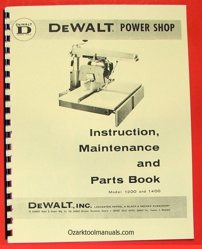 Dewalt power shop 1200 - 1200, &