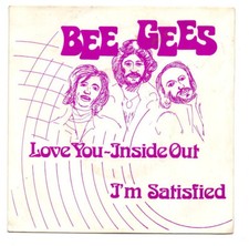 SP 45 GIRI BEE GEES LOVE You Inside Out RSO RS 925 LETTERING VIOLA - 7"