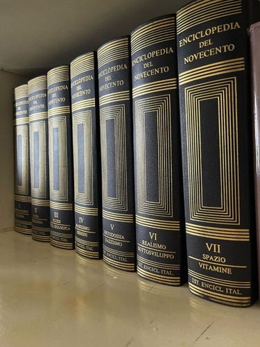 Enciclopedia del novecento - enciclopedia,
