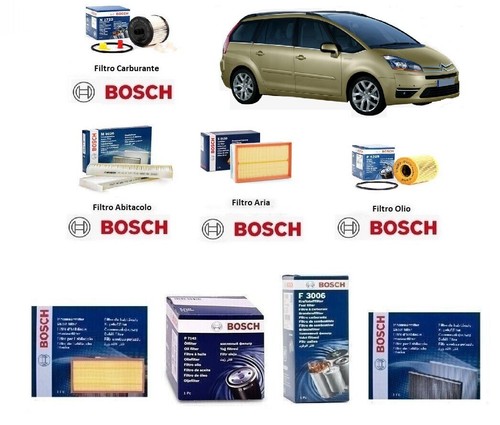 Kit filtri tagliando bosch - bosch, per