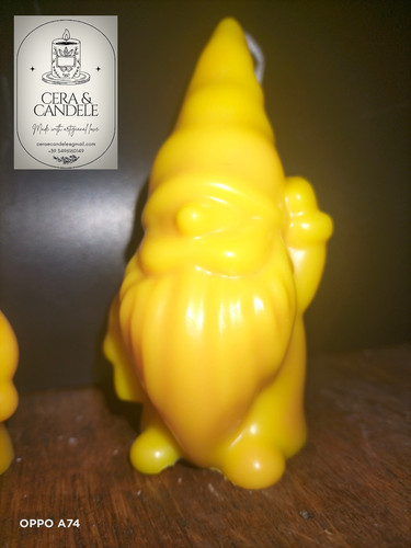 Candela artigianale realizzata - candela,