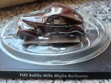 FIAT 508 BALILLA MILLE MIGLIA BERLINETTA  1:43 HACHETTE  Mint+OVETTO+BASETTA