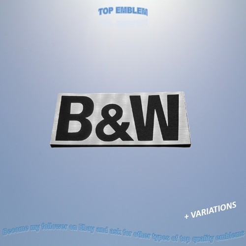 Bowers wilkins w - &,