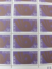 ITALIA 50 FRANCOBOLLI EUROPA