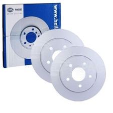 2 dischi freno Hella Pagid