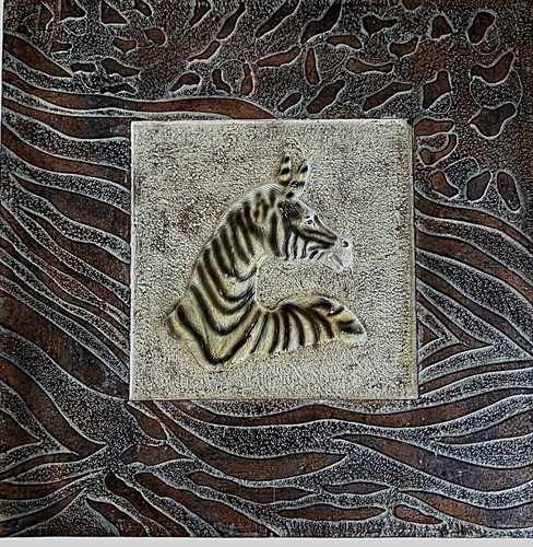 Zebra safari motivo - arte, da