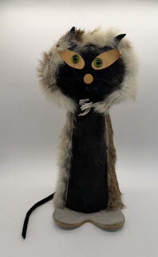 Statuina gatto alto - , 12"