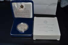 Moneta Argento FDS da 1000