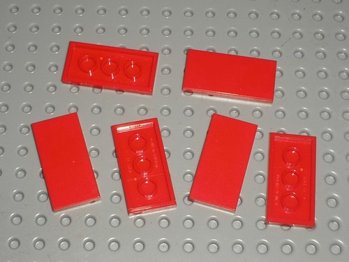 Lego red tile ref - lego, 87079