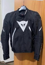 giacca moto uomo dainese, taglia 48 (M), imbottitura invernale removibile. 