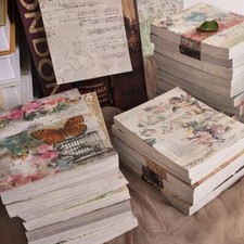 100pcs Pianta Fiore Stampa