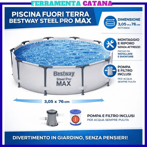 Piscina bestway fuori terra - piscina,