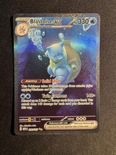 Carte Pokémon - Blastoise ex SIR 200/165 MEW151 English Alt Art ENG