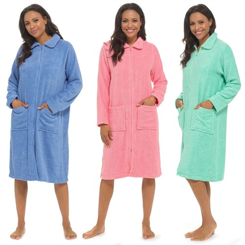 Accappatoio donna spugna zip