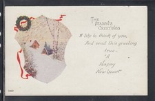 Cartolina Americana Buon Anno