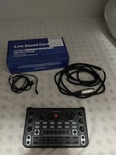 scheda audio per live