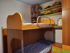 camera da letto completa usata, Colombini, scrivania, letto a castello, armadio