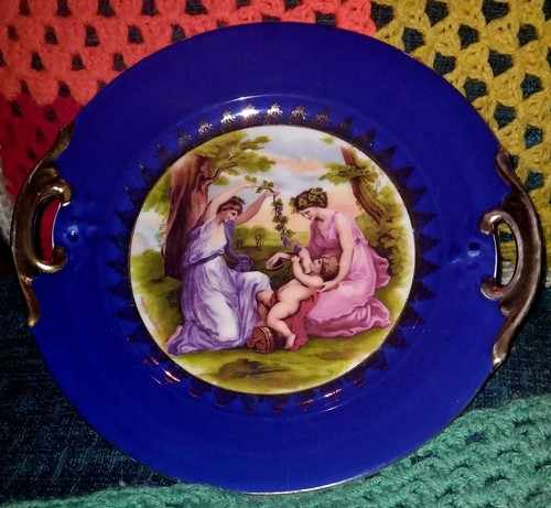 Piatto portata vintage con - da,