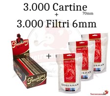 3.000 Cartine Smoking Browm 70