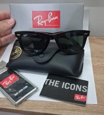 Ray-Ban Wayfarer RB2140 Occhiale da Sole Unisex - Tortoise (RB2140 902 50-22)