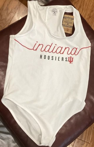 Body donna bianco ncaa - ncaa, indiana