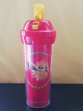 COCA COLA BORRACCIA BOTTIGLIA CON TOUR TRASPARENTE 65 CL. PLASTICA ROSSA