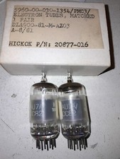 ECC82 LOTTO 2 VALVOLE, TUBES, SELEZIONATE,  ACCOPPIATE 12AU7 , NUOVE.