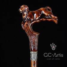 Walking Stick Cane Dark Wood