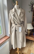 Trench cappotto Zara sabbia